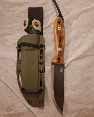 Coltello Bushcraft ODENWOLF W-Scandi D2 - Customiz