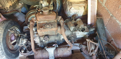 Motore e cambio Fiat 500 d'epoca