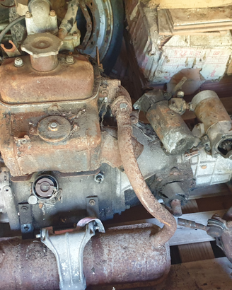 Motore e cambio Fiat 500 d'epoca