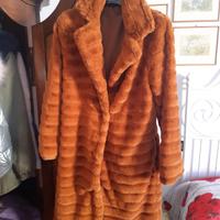 Cappotto pelliccia sintetica