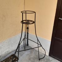 Portavaso in ferro battuto