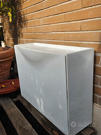 IKEA TRONES scarpiera slim bianca - set 3 pezzi 