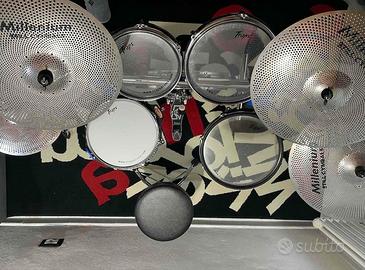 Piatti batteria low volume set millenium l80