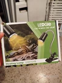Lampada riscaldante per tartarughe