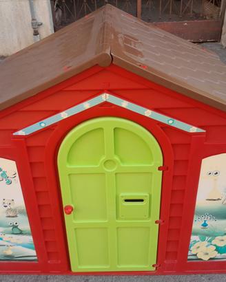 Casetta per Bambini da Giardino in Resina Plastic