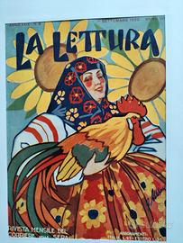 Due manifestini pubblicitari LA LETTURA 
