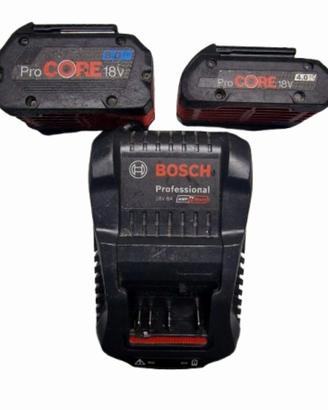 Kit Bosch Pro Core Batterie e Caricabatterie 18v