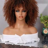 Parrucca riccia afro volumosa