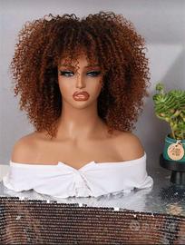 Parrucca riccia afro volumosa