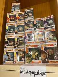 Funko pop Dragon Ball e My hero accademia