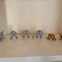 Gormiti Set 4 eroi Argento + BONUS 2 dorati