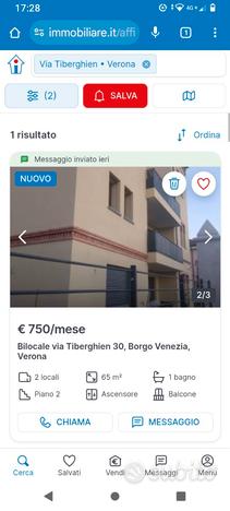 Bilocale nuovissimo Verona borgo Venezia