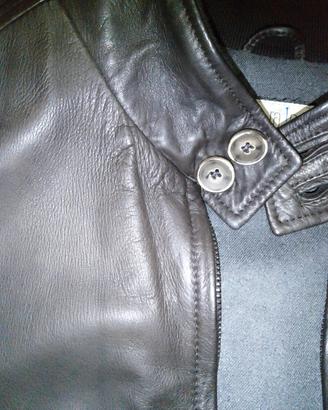 Giubbino di vera pelle