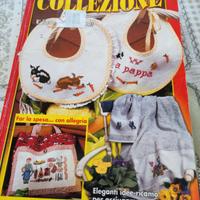 12 Riviste punto croce 