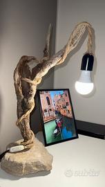 Lampada artigianale fatta a mano