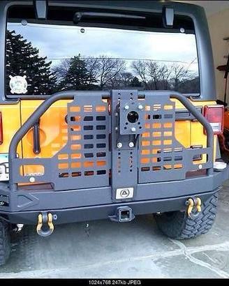XRC Atlas Paraurti posteriore + portaruota Jeep JK