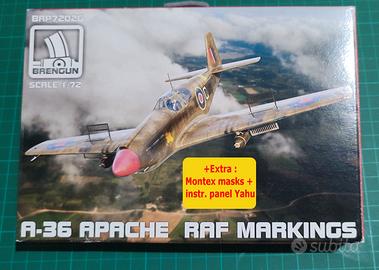 Kit A-36 Apache Brengun 1/72 + Extra