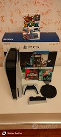 PS5 lettore disco completa 3 giochi inclusi 