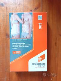 Busto da uomo semirigido alto con tiranti elastici