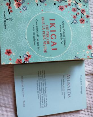 libro ikigai + ayurveda