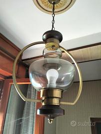 Lampadario anni 80 