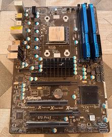 blocco gaming - CPU - RAM - SCHEDA MADRE.