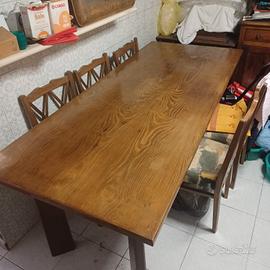 sala da pranzo anni 60