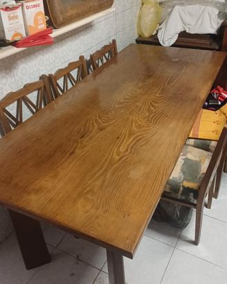 sala da pranzo anni 60