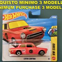 Hot Wheels Lotus Cortina rossa