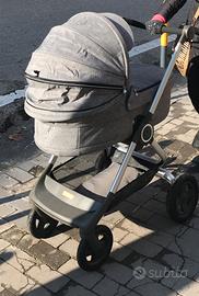 Duo carrozzino e passeggino stokke