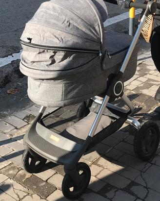 Duo carrozzino e passeggino stokke