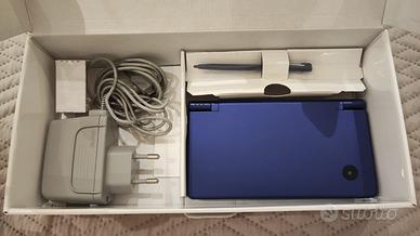 NINTENDO DSI COME NUOVA, blu metallico