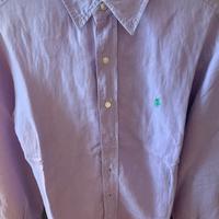 Camicia Ralph Lauren in lino e seta