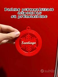 Palline di Natale personalizzate