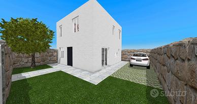 Nuova costruzione: quadrivano su due livelli