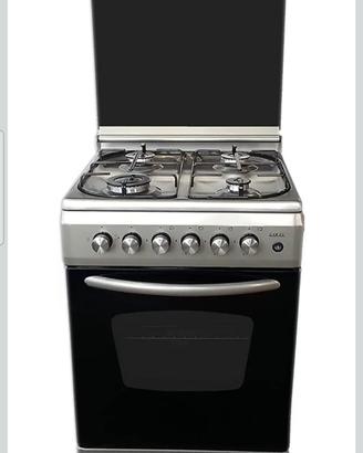 cucina inox con forno elett. 50x50 
