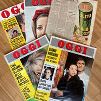 Lotto riviste OGGI (Anni '60 e '70)
