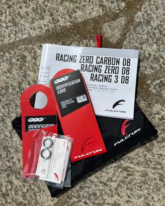 Fulcrum Racing 3 DB nuove + gomme nuove