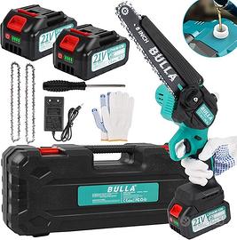 Mini Motosega a Batteria da 8 Pollici, Motosega a