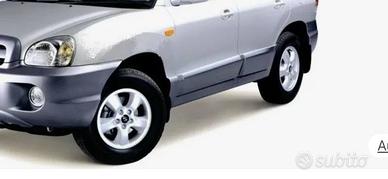 4 gomme 225/70r16 cerchi Santa Fe 2005