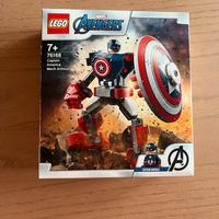 Lego Avengers action figure Capitan America