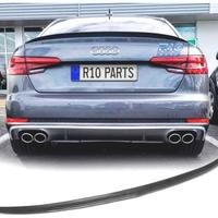 SPOILER PER AUDI A4 B9 SEDAN 15-18 IN CARBONIO