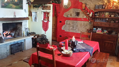 Casa in montagna con giardino