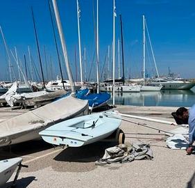 Laser/ILCA completa di vela - pronta per navigare