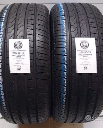 2 gomme 255 50 19 pirelli a20345