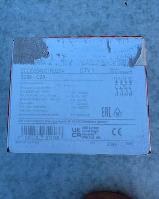 ABB S204-C20