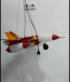 Lampadario vintage aereo