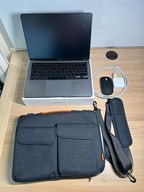 Macbook Air M1 2020 8GB/256GB 13 pollici + access.