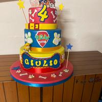 Torta scenica pawtrol