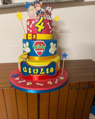 Torta scenica pawtrol